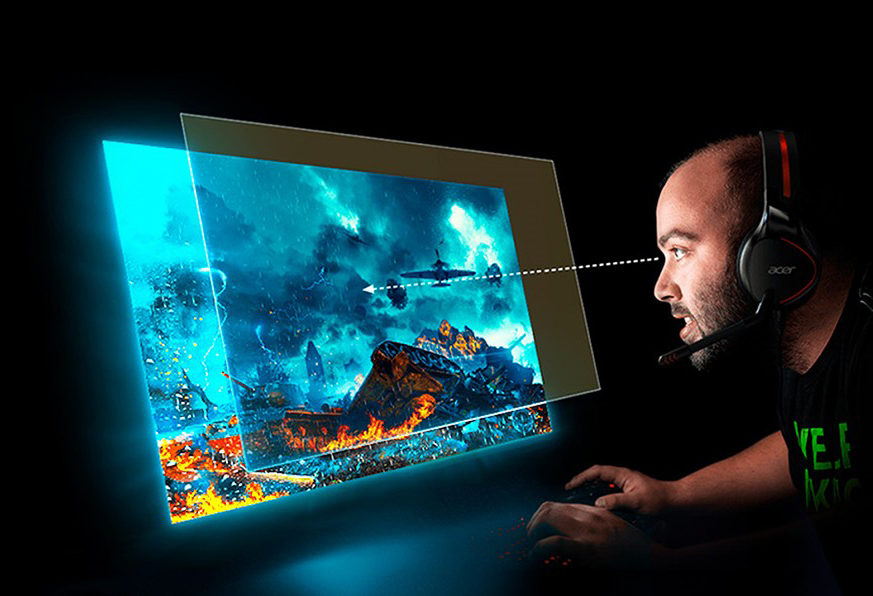 Acer 27インチ 4Kモニター KG272K (IPSパネル/HDR） Acer Nitro KG272K Lbmiipx Gaming Monitor 27